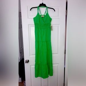 NWT Universal Thread green summer dress